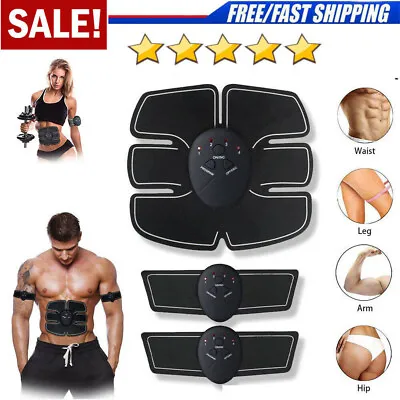 Ultimate Abs Stimulator Workout Muscle Core Toner Belt Fat Burner Belly Shaper • $13.19