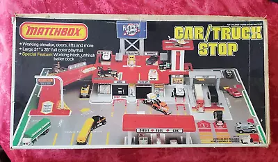 Vintage 1980’s  MATCHBOX Highway Express Convoy Car /Truck Stop Play Set • $100