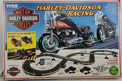 New Tyco 1992 Harley Davidson HO Motorcycle Slot Electric Racing Action Car NIB • $299.99