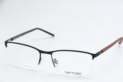 New Morel Lightec 8246l Nr030 Black Red Authentic Eyeglasses 54-17 • $132.61