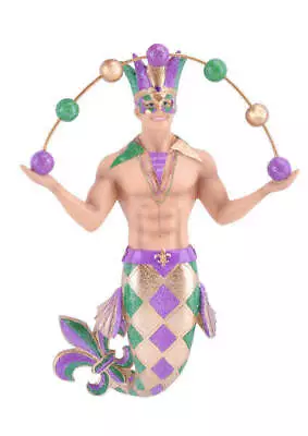 December Diamonds Big Easy Mardi Gras Merman Ornament 2023 Brand New In Box • $38.99