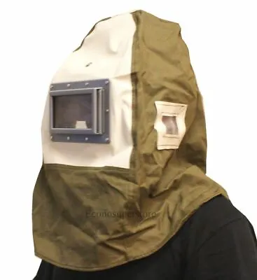 Blasting Hood Media Mask Bump Cap Hat Abrasive Sand Blast Blaster Cabinet • $36.99