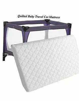 New Travel Cot Mattress For GRACE REDKITE And MAMAS & PAPAS - 95 X 65 X 5 Cm • £18.99