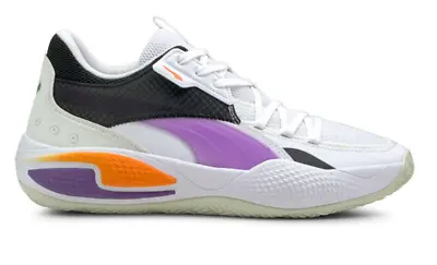$55 • Buy PUMA BRAND NEW White-Prism Violet Court Rider 1 Basketball Shoe US 7 Low Cut Men