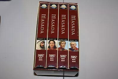 Masada VHS Box Set - Excellent Pre-owned Condition - Original Owner • $25