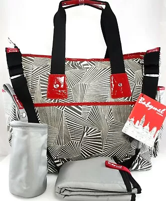 Nwt Babymel Storksak Tote Diaper Bag Strollerstrap Travel Crossbody Satchel Hobo • $35