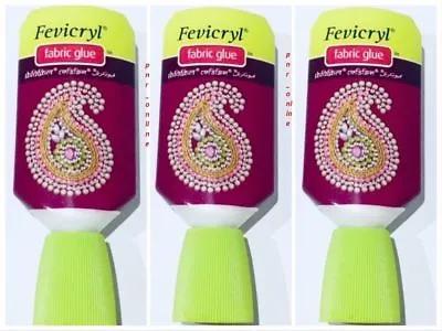 £2.99 • Buy Fabric Glue Textile Hemming Adhesive Bond Craft Sewing No Stitch Strong Glue