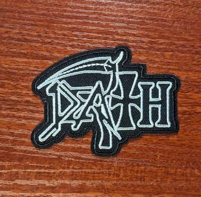 Death Patch Metal Band Heavy Metal Rock Music Embroidered Iron On 2.25x3.25  • $5