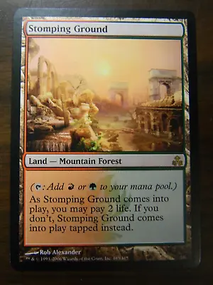 MTG Magic The Gathering Guildpact Stomping Grounds Excellent - NM • $16.99