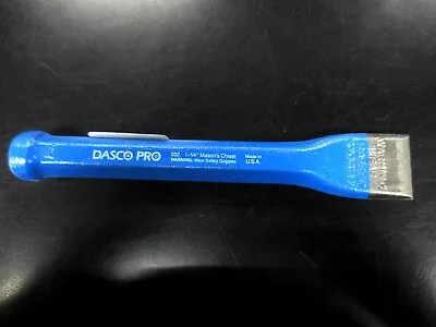 Dasco Pro 332 Masons Chisel 1-1/4 X 7-1/2 Made In Usa • $16.50