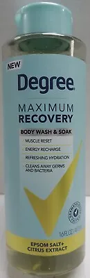 Degree Maximum Recovery Body Wash & Soak Epsom Salt+Citrus Extract  • £23.84