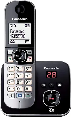 Panasonic DECT Digital Cordless Phone With Built-In Answering Machine And 1 Hand • $102.19
