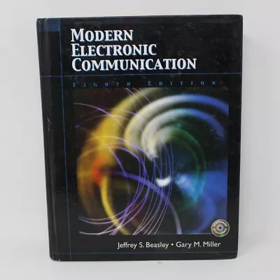 Modern Electronic Communication Hardcover Book Eighth Edition No Disc • $7.99