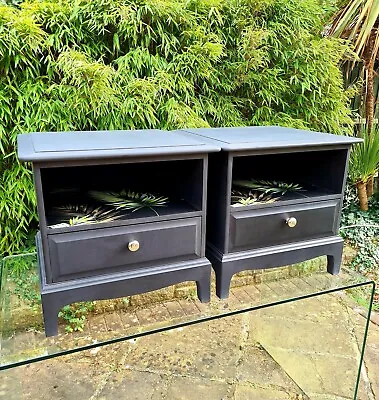 £285 • Buy Pair Of Vintage Stag Bedside  Cabinets 