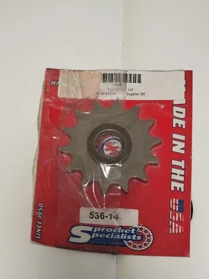 $23 • Buy 14t Front Sprocket Sprock Specialists 536-14 Suzuki Atv Dirtbike Drz-400
