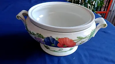 Villeroy Boch Amapola Large Footed Tureen Only No Lid • $16.95