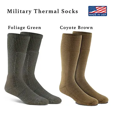 Fox River Military THERMAL COLD WEATHER Boot Socks FoxSox 40% Merino Wool NEW • $16