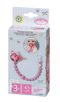 Baby Annabell Dummy With Clip • £4.99