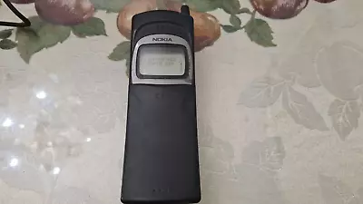 Vintage Nokia 8110 Black Matrix Banana Slide Mobile Phone • $99.99