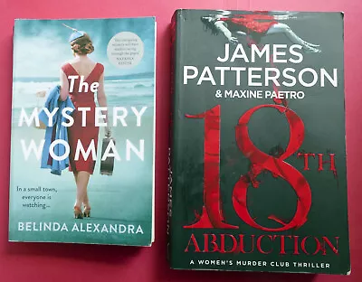 BELINDA ALEXANDRA The Mystery Woman JAMES PATTERSON 18th Abduction Thriller Crim • $10