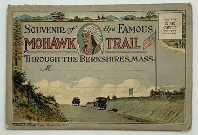 Original Vintage Souvenir Folder Of The Famous Mohawk Trail Photo Foldout • $9.99