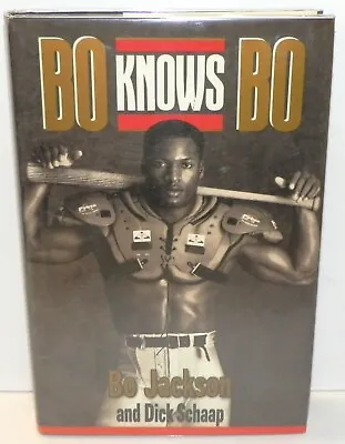 Bo Knows Bo By Bo Jackson Book 1990 1st Edition Hardcover Mass Print Autograph • $19.95