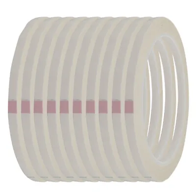 4mm Width 50m Long Single Sided Strong Self Adhesive Mylar Tape White 10pcs • $15.40