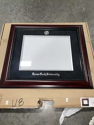 University Frames Executive Diploma Frame W Black Suede Silver Medallion *NEW* • $229.99