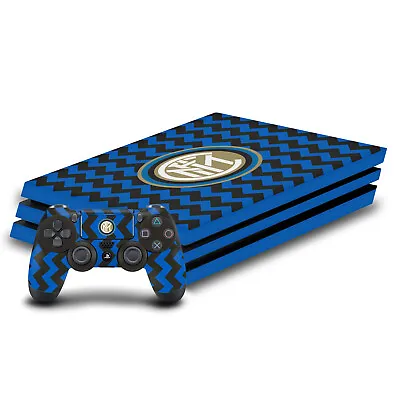 Official Inter Milan 2020/21 Crest Kit Vinyl Skin Decal For Sony Ps4 Pro Bundle • £19.95