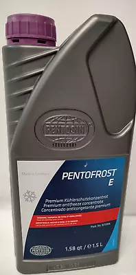 Audi VW Volkswagen G12 G13 Coolant Antifreeze Pentofrost E Violet 1.5 L Pentosin • $15.95