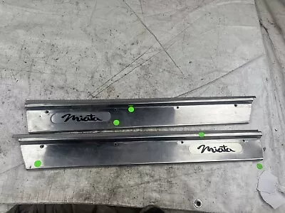 1990-1997 Mazda Miata Mx5 Oem Metal Door Sill Left Right Set NA 90-97 *READ* • $120