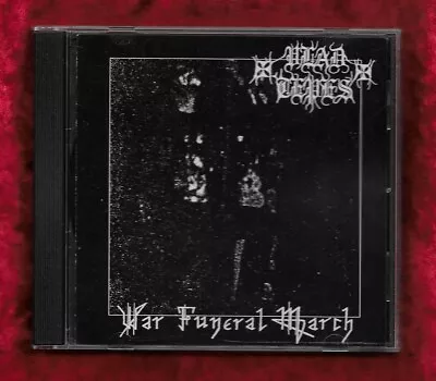 VLAD TEPES WAR FUNERAL MARCH RARE 2005 CD France TE006  EX+ Black Metal Rock  • $79.99