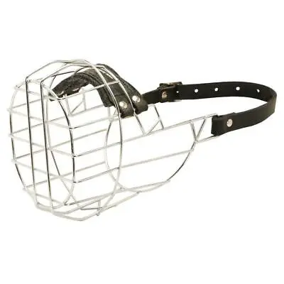 £66.10 • Buy Muzzle For A Dog Of Female Boxer Size With A Short Snout Nose Shape Wire Basket