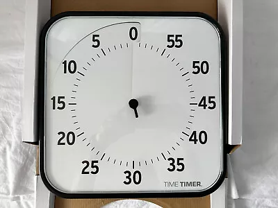 Time Timer 60 Minute Visual Timer 12  Plastic (TTMTT12BW) • $39.06