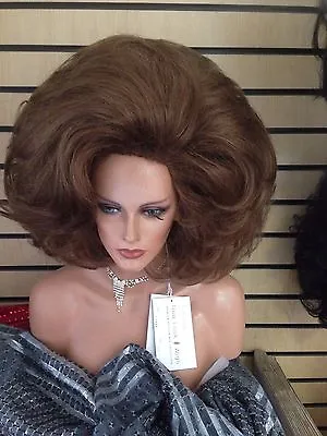Elite Brand Wigs! Retro Glam Old Hollywood Short Straight Fluffy Volume Body  • $119.99
