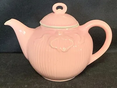 1940s Hall Pottery Pink Bow/Ribbon Teapot Victorian Series • $22.49