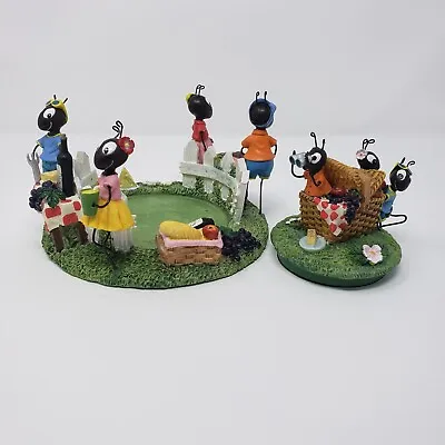 Yankee Candle Holder & Topper Neighborhood BBQ Ants Grilling Food Wine Cook-Out • $66.91