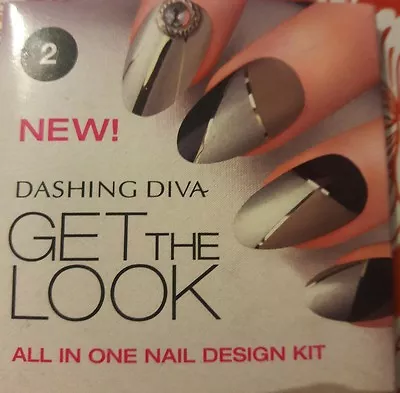 Dashing Diva Get The Look Nail All In One Nail Design Kit - Wilde Belle • £15