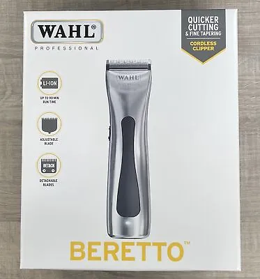 Wahl Cordless Lithium Ion Beretto Clipper • £114.94