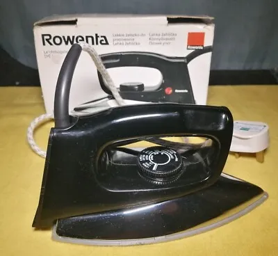 £52 • Buy Retro Vintage Rowenta Dry Iron LA-58 Great For Crafting Art Craft  - 1200W