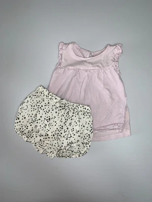 £1.99 • Buy PRIMARK/H&M, 12-18 Months, VGC, Baby Girl, Cute Embroidered Top & Shorts Outfit