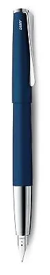 Lamy Studio Fountain Pen Imperial Blue Ex-Fine 4000460 • $52
