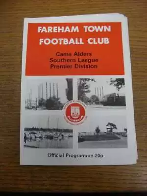 23/10/1982 Fareham Town V Kingstonian [FA Trophy] • £3.99