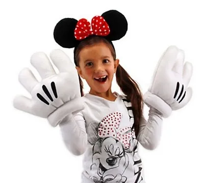 Walt Disney Minnie Mouse Ears And Gloves Licensed Costume Accessory NEW UNUSED • $24.99