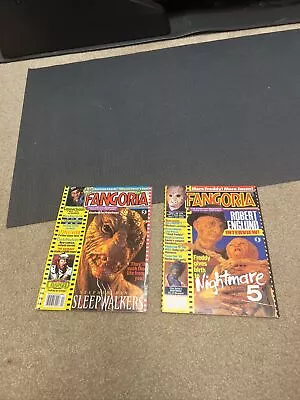 Fangoria Magazine Lot Vintage. Freddy • $12.78