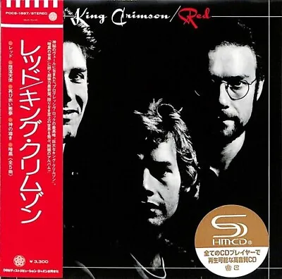 King Crimson - Red - SHM-CD / Paper Sleeve [New CD] Japanese Mini-Lp Sleeve SHM • $29.69