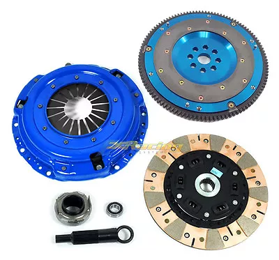 Fx Dual-friction Clutch Kit+t6 Forged Aluminum Flywheel 1990-1991 Acura Integra • $289