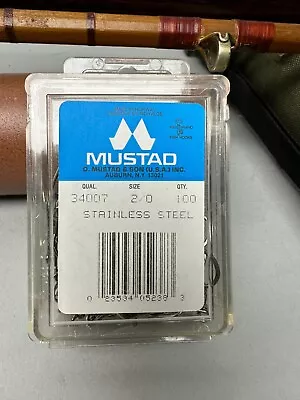 Mustad 34007 Stainless Steel Hook 34007-ss • $12