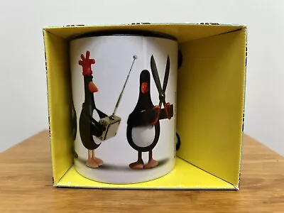 Aardman Pyramid Feathers McGraw Wallace And Gromit Mug Brand New In Box • £7.99