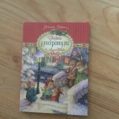 £6.50 • Buy Joanna Sheen Paper Craft CD ROM Christmas In Hollypond Hill Susan Wheeler Vgc